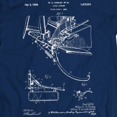 Harley Davidson Sidostöd Patent T-Shirt