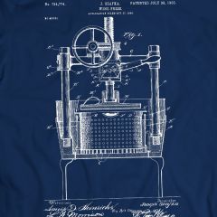 Vinpress Maskin Patent T-Shirt