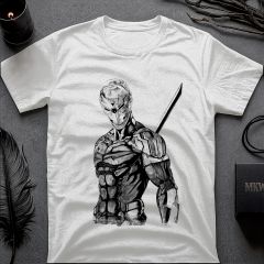 Metal Gear Solid Cyborg Ninja Grey Fox T-Shirt