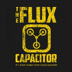 Flux Capacitor Back To The Future Delorean T-Shirt