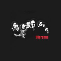 The Sopranos Inspirerad Hbo T-Shirt