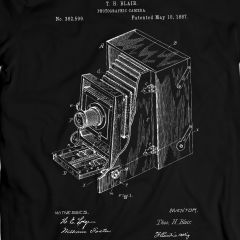 Blair Kamera 1887 Vintage Fotografi T-Shirt