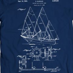 Rummler Segelbåt 1943 T-Shirt