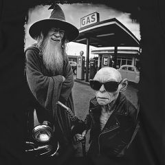 Precious Crime – Gandalf & Gollum Mafia Style T-Shirt